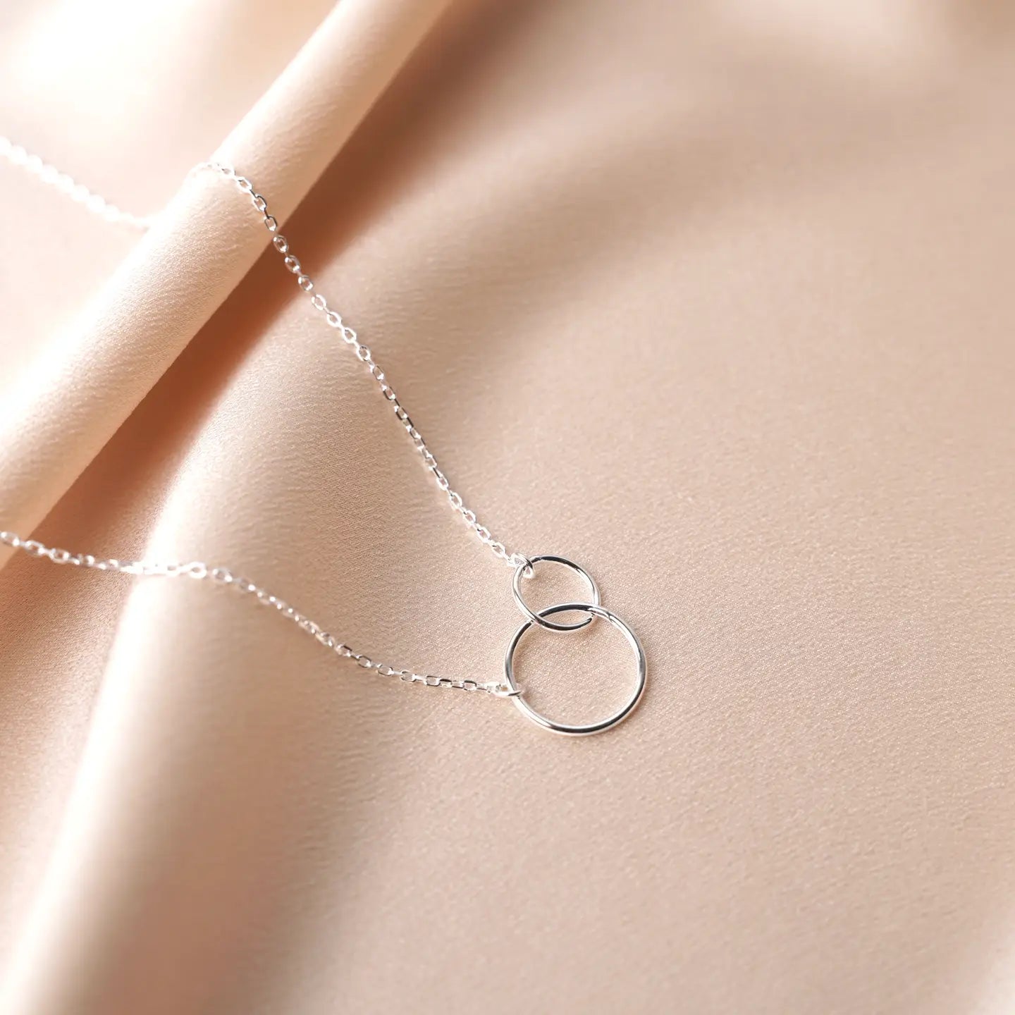 Colar em Prata 925 Pendente Aneís