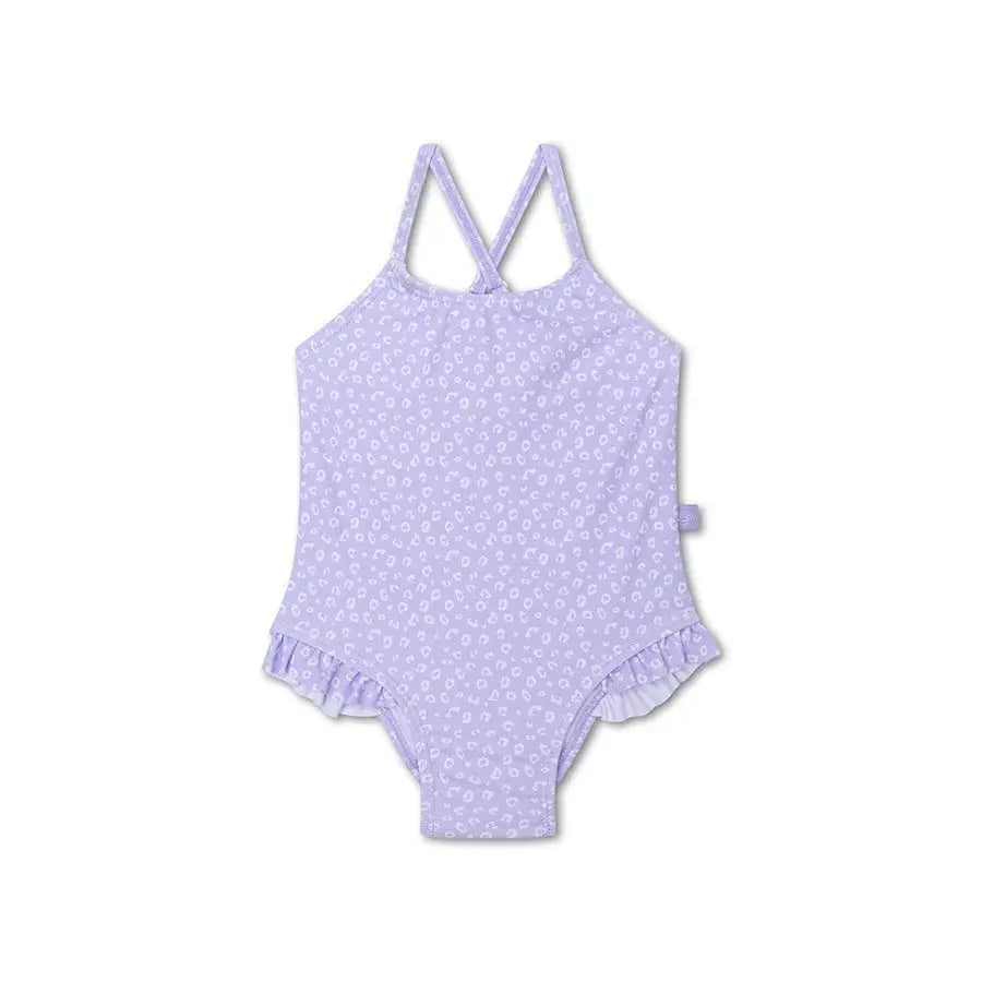 Chapéu de sol UV Leopardo Lila