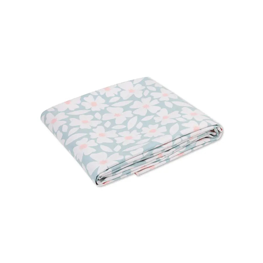 Floral Striped Microfiber Towel