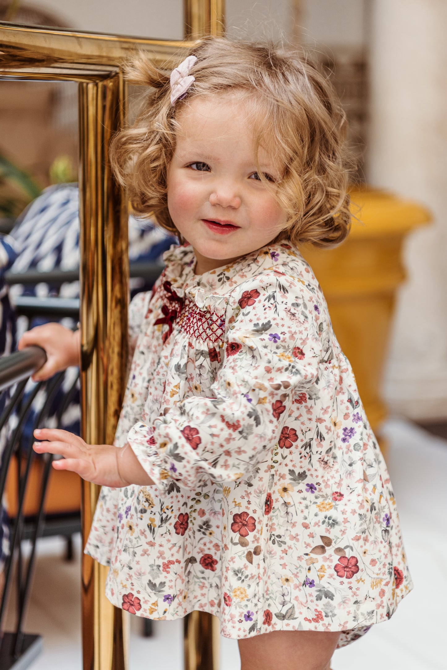 Vestido com Tapa Fraldas Greta