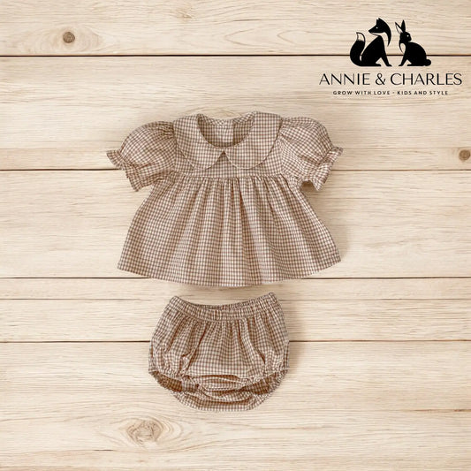 Conjunto Vestido de Verão com Tapa Fralda