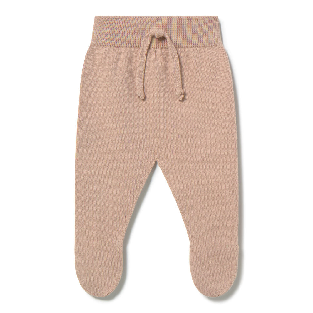 Camisola Trepasse com Detalhe em Renda + Calças + Touca Minimalista.