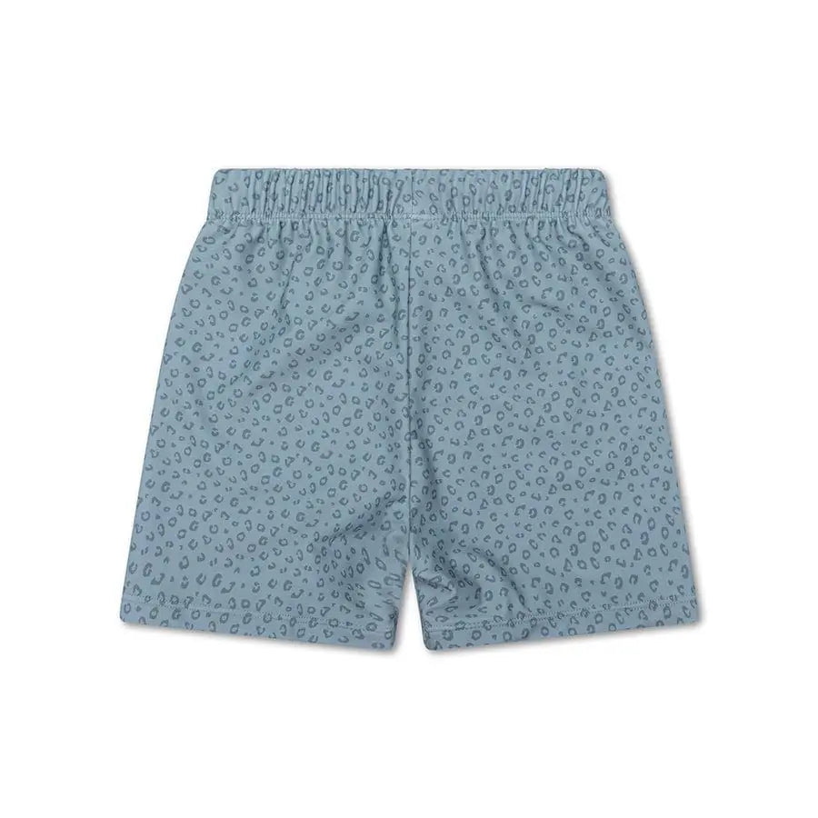 Calções de Banho Uv Leopardo Verde