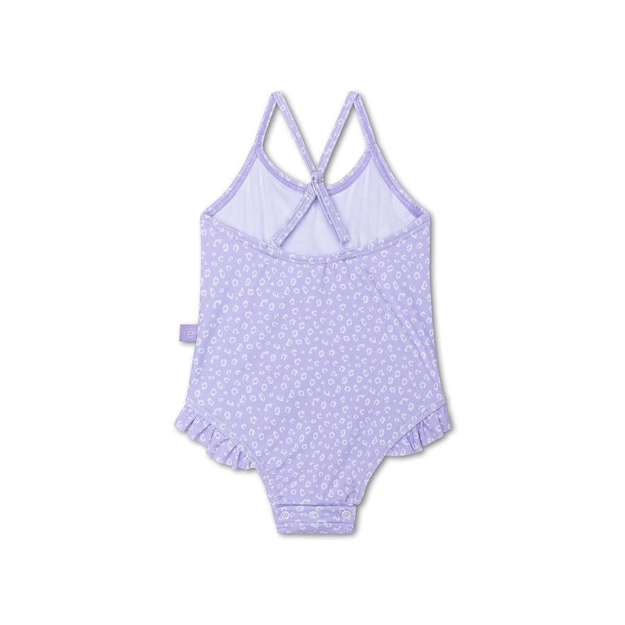 Lila Leopard Swimsuit