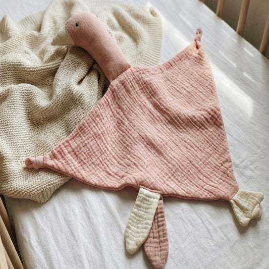 Pano de Abraço Ganso Algodão Orgânico. 4 cores