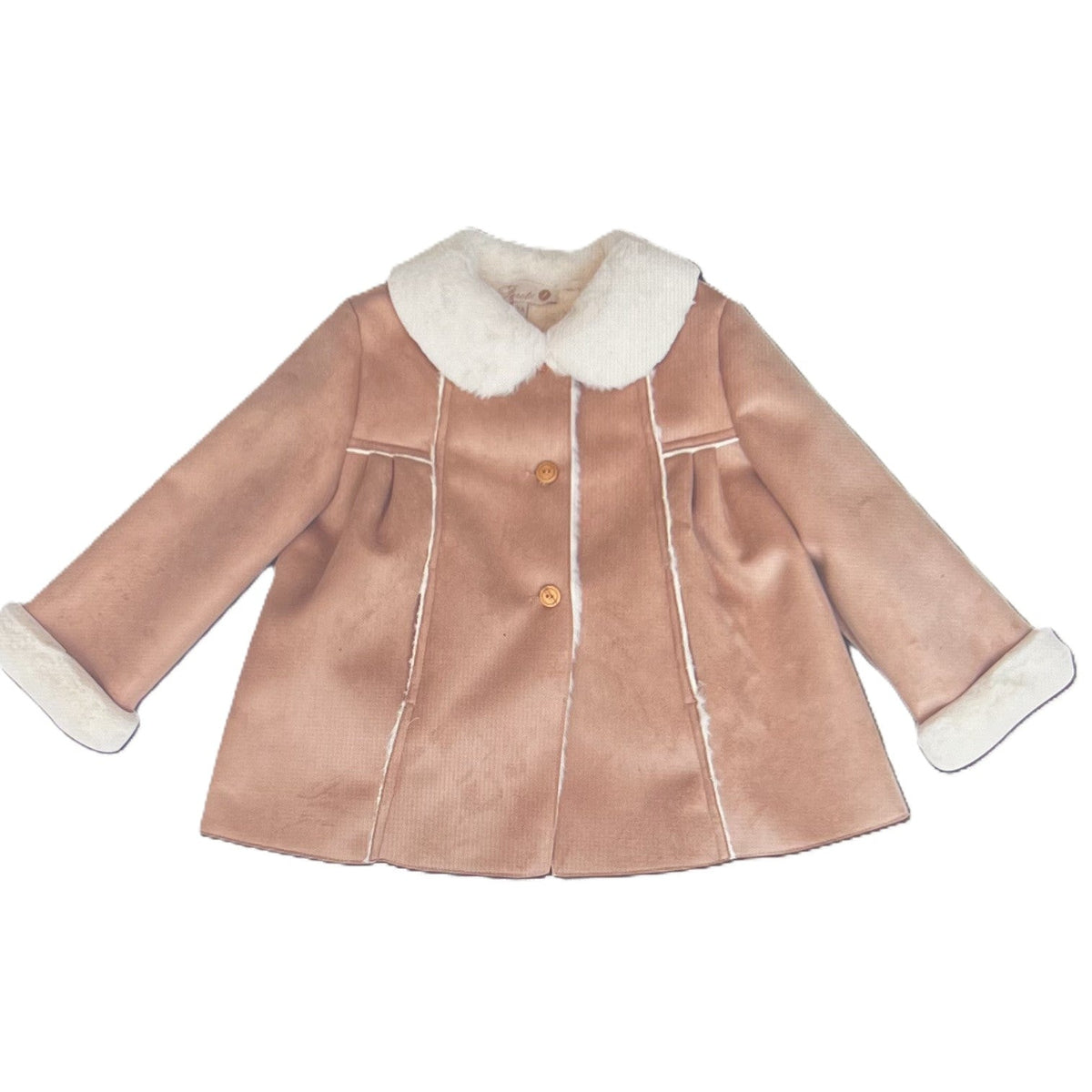 Casaco Estilo Carneira para Menina