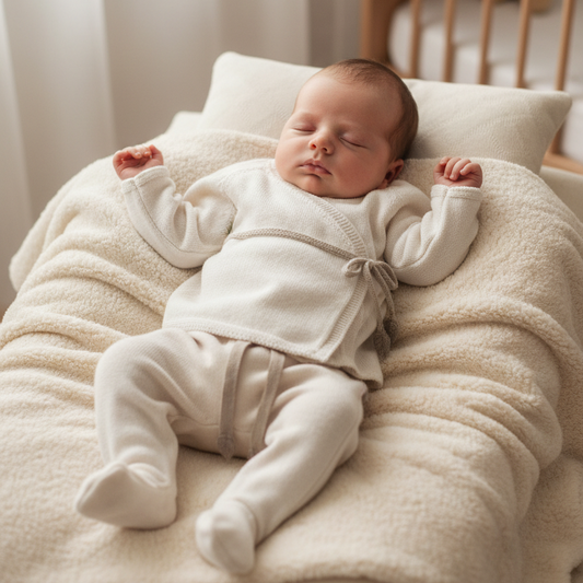 Conjunto Cira Cream - bebé 1 mês