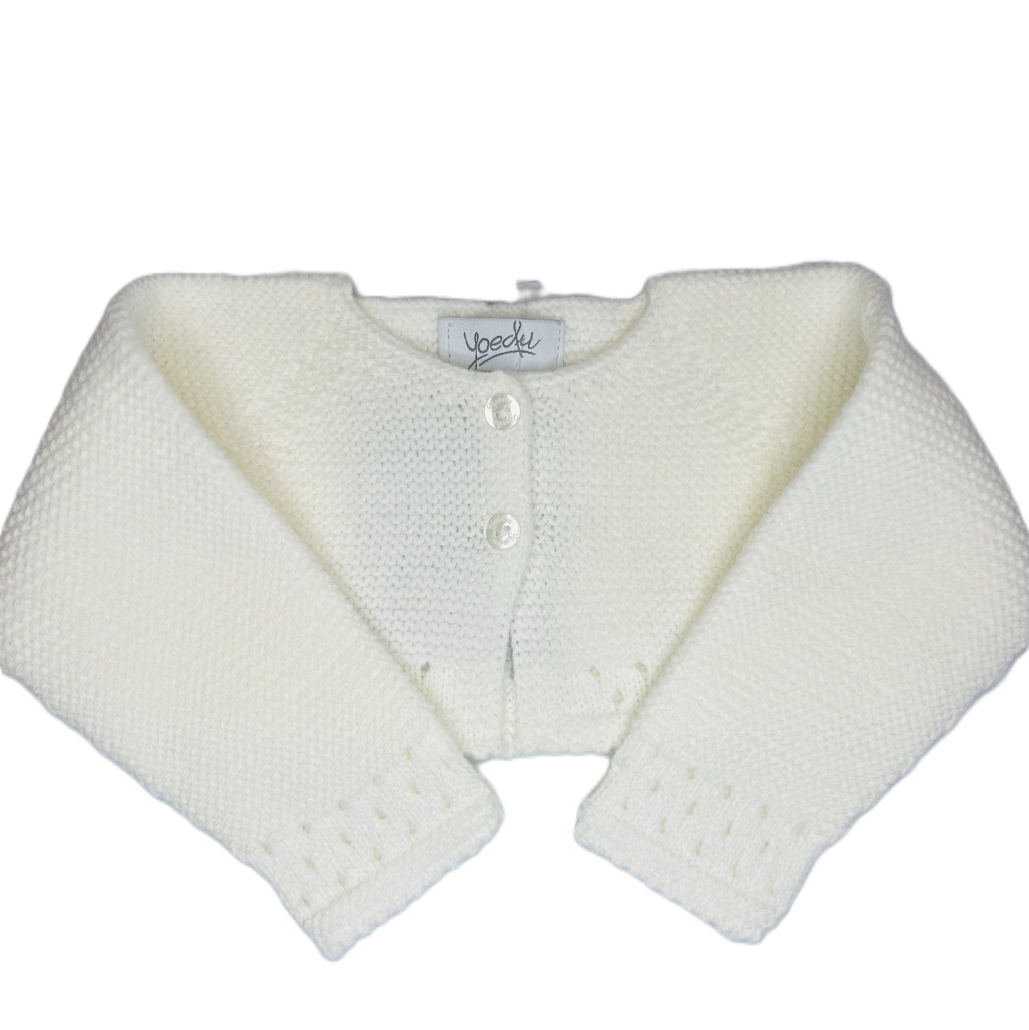 Bolero de bebé tricotado | 3 cores