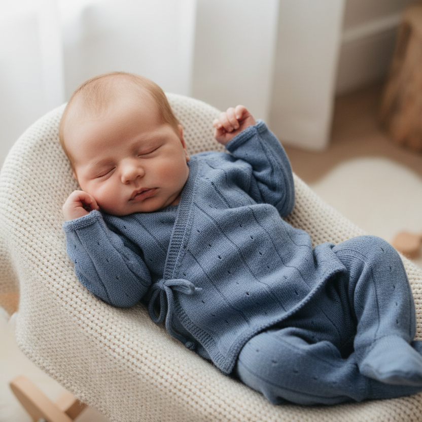 Recém-nascido com Conjunto Castle Ocean