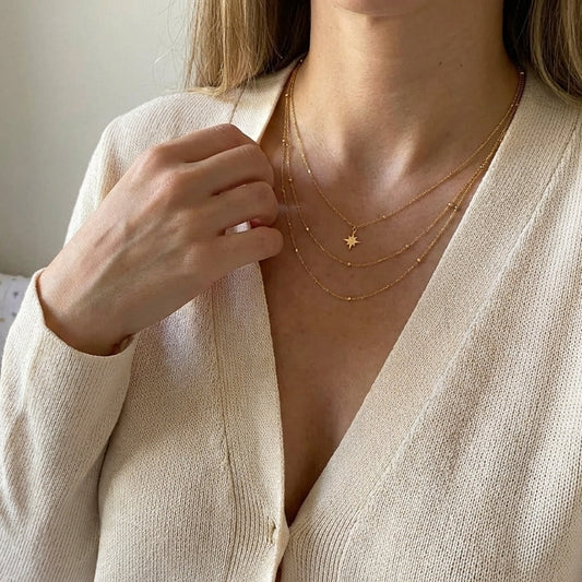 Colar Fino Tripla