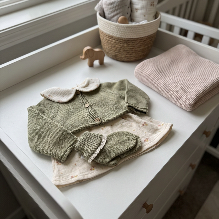 Blusa + Casaco + Meias | Último Tamanho 1 mês.
